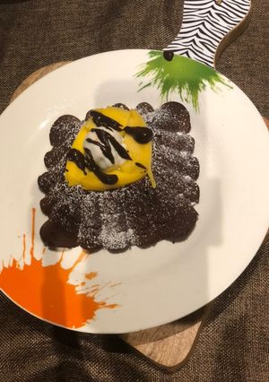 صورة لوصفة مولتن كيك