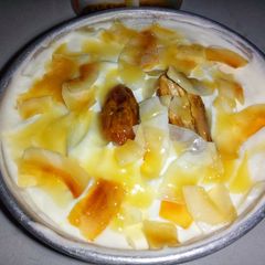 A picture of Homemade ice cream.
