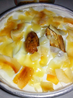 A picture of Homemade ice cream.