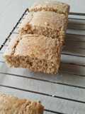 Budín de avena proteico