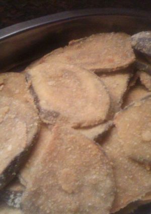 Una foto de Milanesas de berenjenas