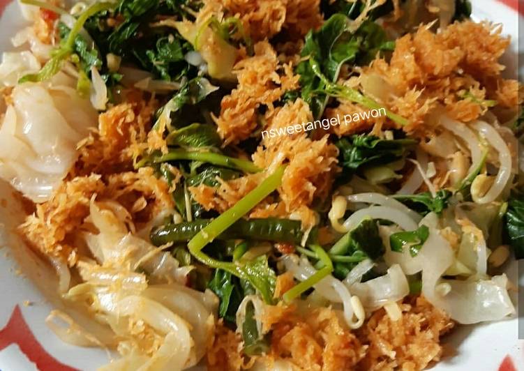 Urap sayur mayur gongseng endes