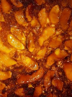 صورة لوصفة كيكة بالتفاح