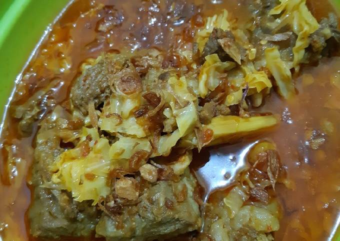 Resep Tongseng Iga Sapi Tanpa Santan Oleh Novi Camellia Cookpad