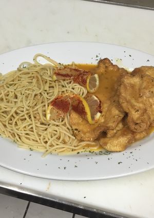 Una foto de Pollo ala francesa