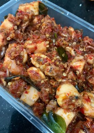Foto resep Sambal cumi asin