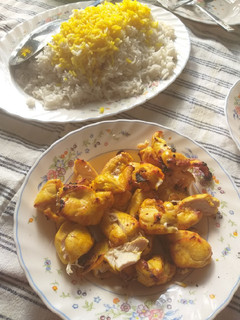 عکسی از دستور جوجه کباب🍢🍢🍢🍢