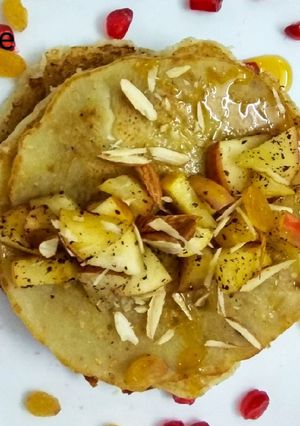A picture of Fruits Pancakes.