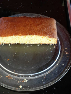 Una foto de Torta de naranja en licuadora