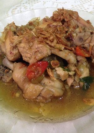 Foto resep Tongseng ayam (no santan)