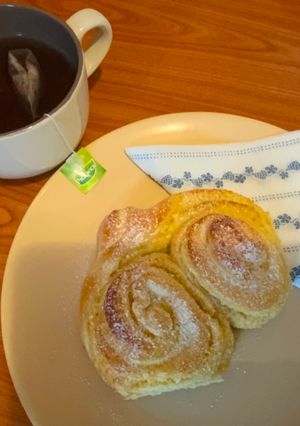 Iker kókuszos csigák recept fotója