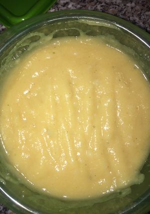 Zöldségpüré tésztával babáknak 👶🏻 recept fotója