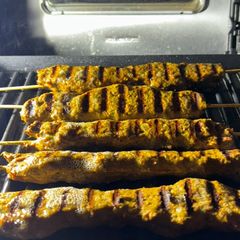 A picture of Seekh Kababs.