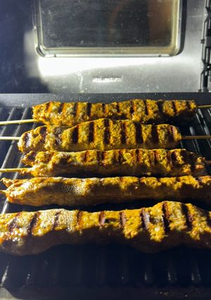 A picture of Seekh Kababs.