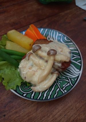 Foto resep Galantin Saus Mushroom