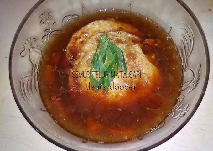 Semur telur mata sapi