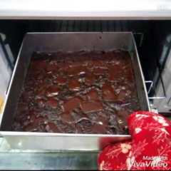 รูปของ Super fudgy brownies coklat,ga bakal cari resep brownies lagi!