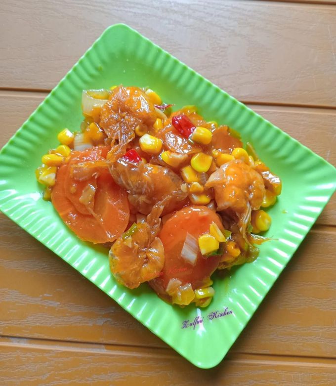 Foto resep Udang Asam Manis ala Resto