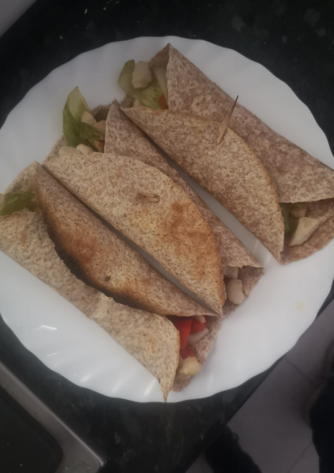 Una foto de Tacos picantes