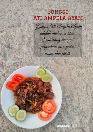 Foto resep Gongso Ati Ampela Ayam