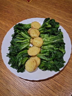 A picture of Steamed Choisam with Egg Tofu.