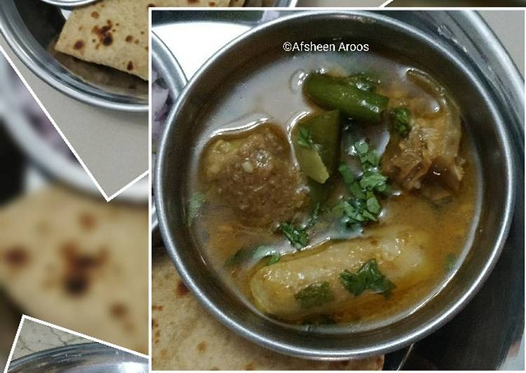 Recipe of Homemade Arvi Gosht