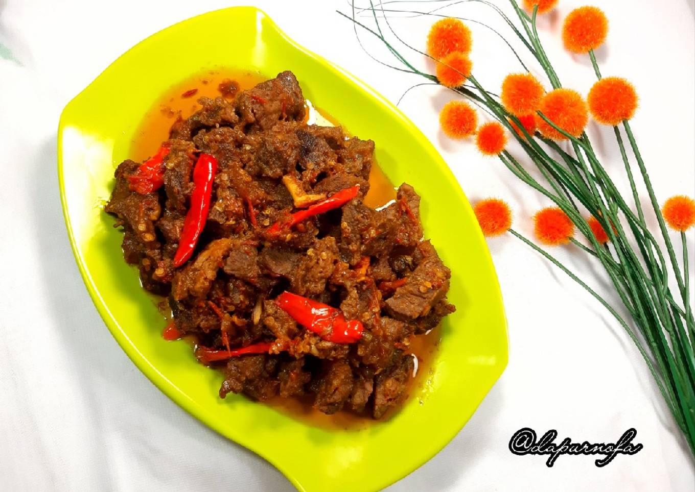 66. Sambal Mercon Daging Sapi