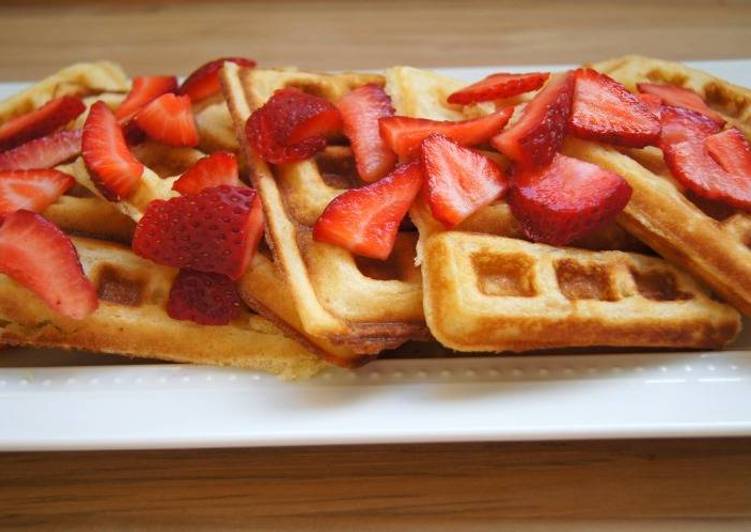 Steps to Prepare Perfect Easy-Breezy Waffles