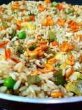 Indo Chinese Shrimp Fried Rice