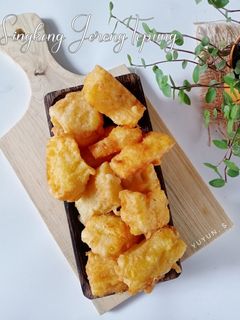 Foto resep Singkong goreng tepung