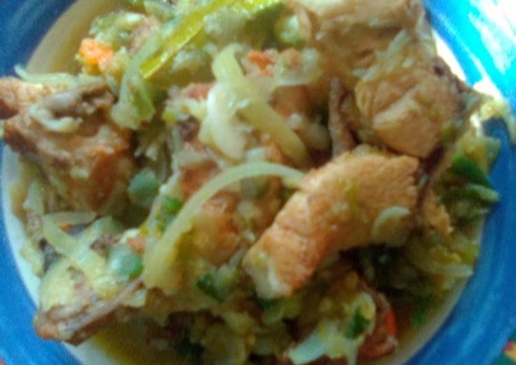 Resep Ayam kuah cabe ijo 🐔🌶️🌶️ yang Enak Banget
