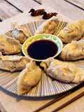 Gyozas japonesas de langostino
