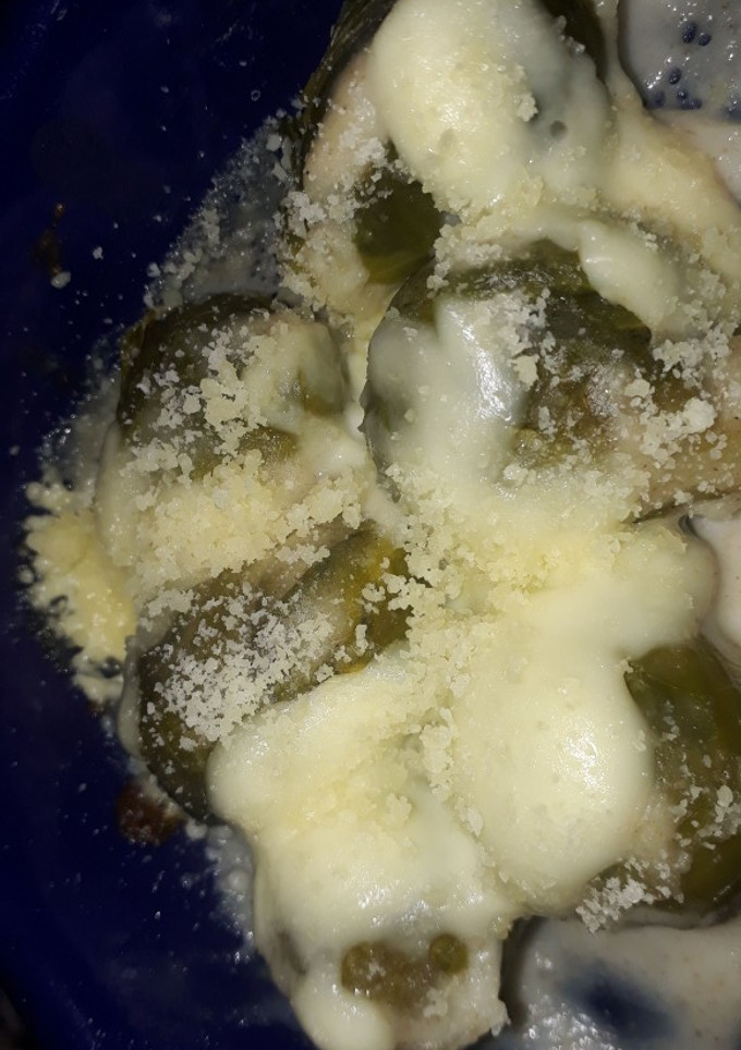 Una foto de Repollitos gratinados