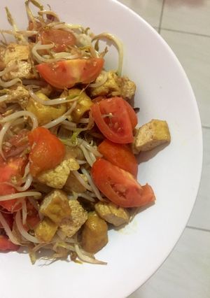 Foto resep Tumis toge tahu tomat