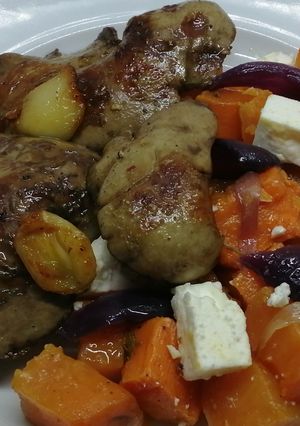 Libazsírban sült nyúlmáj recept fotója