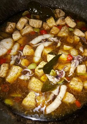 Foto resep Tumis tauco cumi 😋