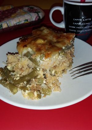 Rakott zöldbab recept fotója