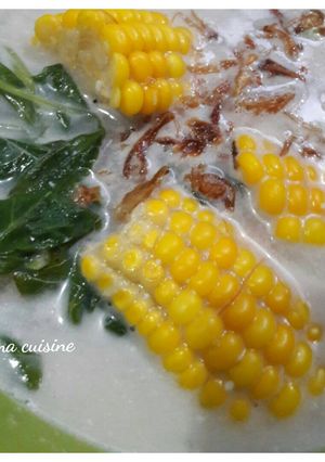 Foto resep Bobor Bayam Jagung