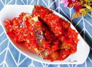 Foto resep Sambal Ikan Caru/ Ikan Cencaru/ Ikan Tegang Ekor