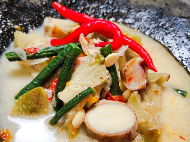 Resep Lodeh kluwih kacang panjang, Bisa Manjain Lidah