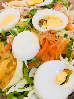 A picture of Egg salad.