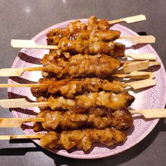 A picture of My Version of Chicken Kebab.