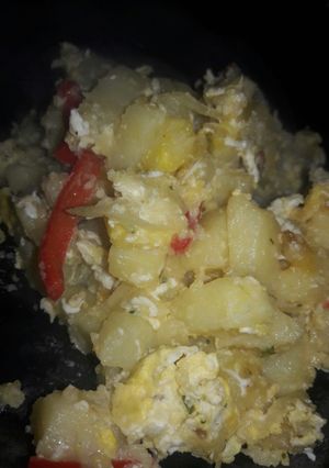 Una foto de Revuelto de papas