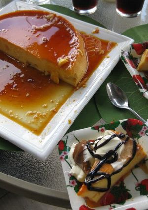 Una foto de Flan 9 huevos!!!