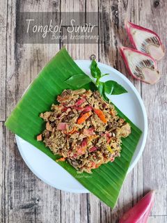 Foto resep Tongkol Suwir Bunga Kecombrang