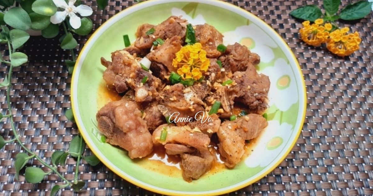 Cách Làm Món Sườn Non Rim Me của Annie Vo - Cookpad