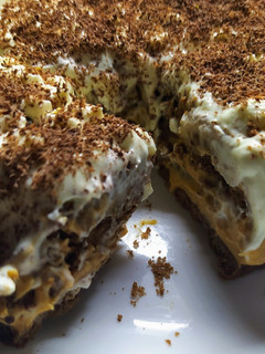 Una foto de Torta de Galletitas de Chocolate y Crema de Café