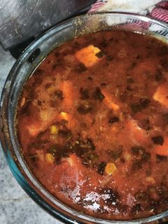A picture of NO ONION NO GARLIC Matar Paneer Masala.