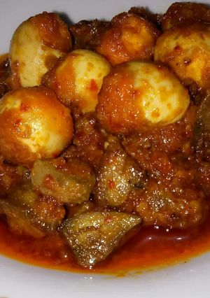 Foto resep Ati ampela pedas telur puyuh
