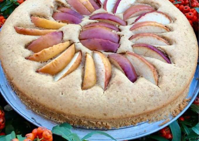 Guida passo passo a Preparare Fatto in casa Torta al caffè con mele🍎☕️
